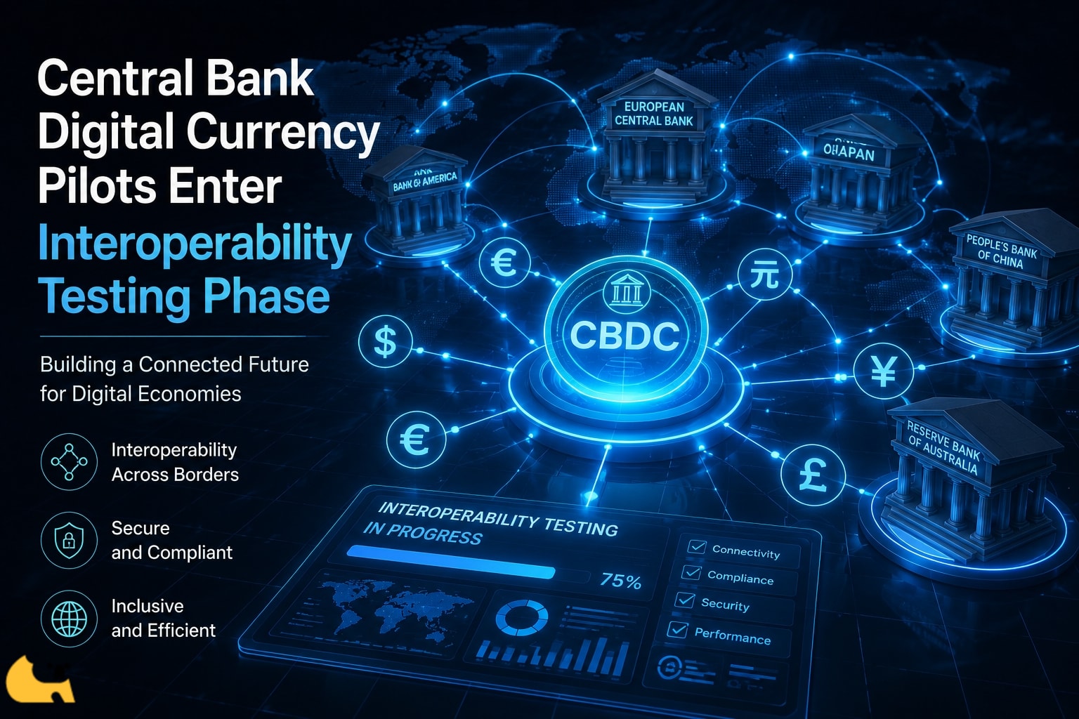 Central Bank Digital Currency Pilots Enter Interoperability Testing Phase